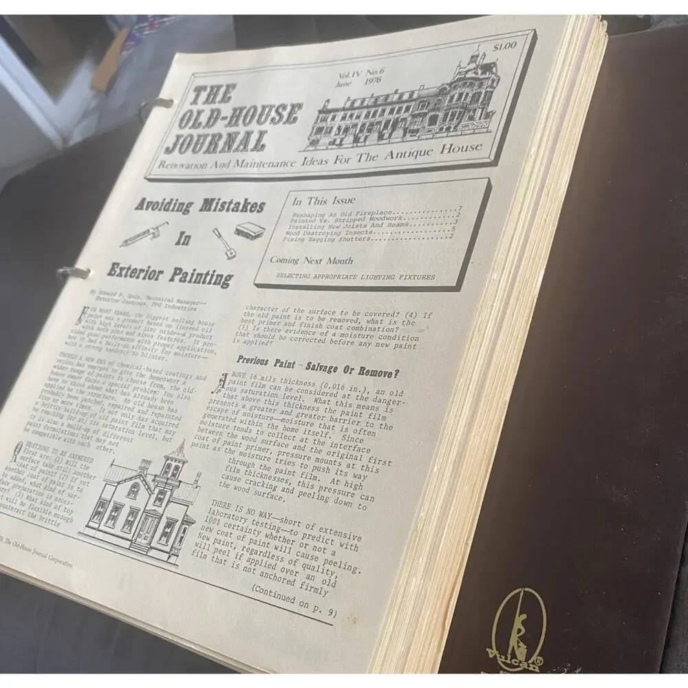 Vintage 33 plus Old House Journals Restoration Maintenance Newsletters